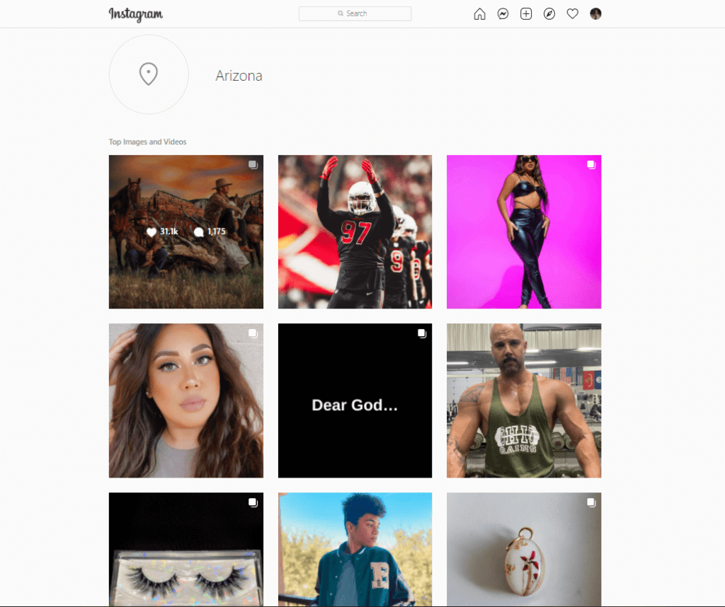 Find affiliates on Instagram by “Location”