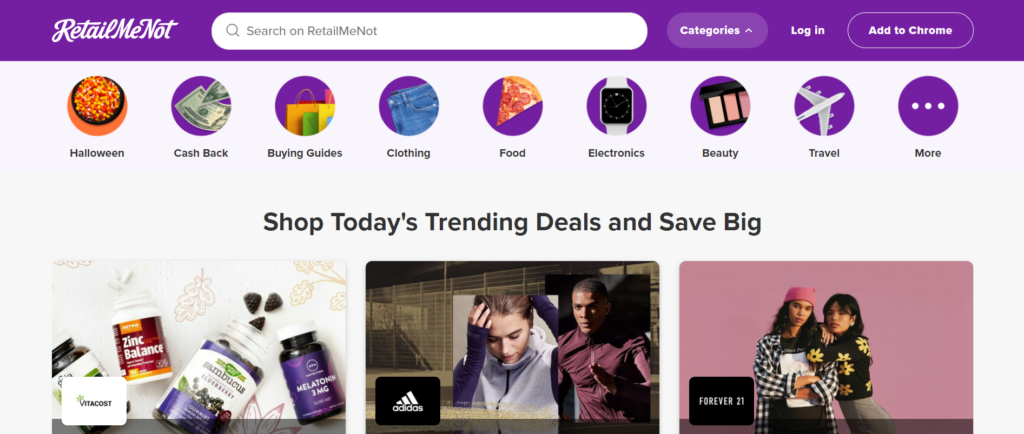Coupon sites